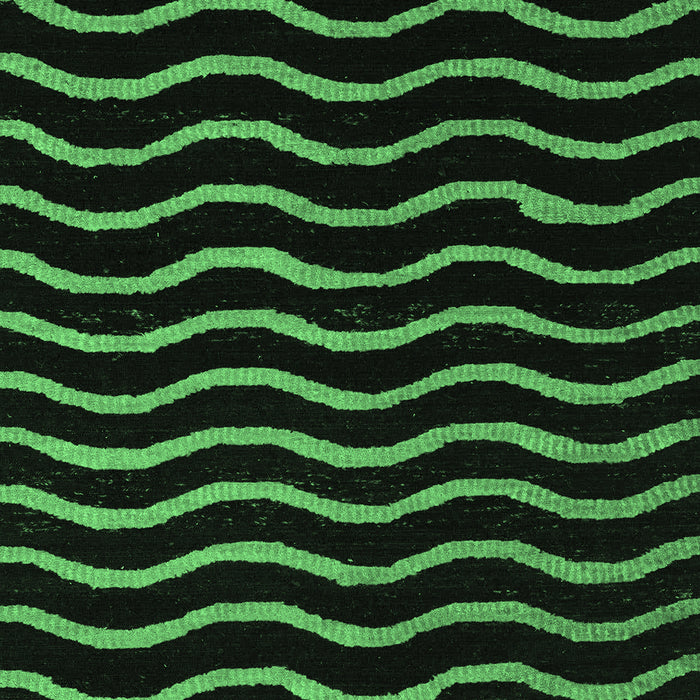 Machine Washable Abstract Emerald Green Modern Area Rugs, wshabs5478emgrn
