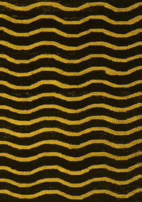 Abstract Yellow Modern Rug, abs5478yw