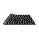 Sideview of Abstract Gray Modern Rug, abs5478gry