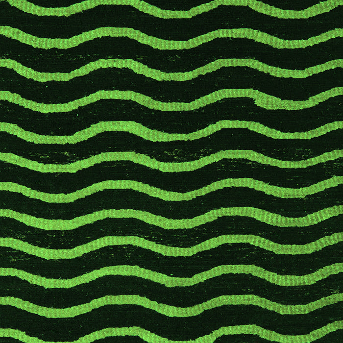 Abstract Green Modern Rug, abs5478grn