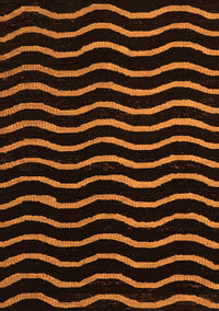 Abstract Orange Modern Rug, abs5478org