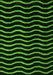 Machine Washable Abstract Green Modern Area Rugs, wshabs5478grn