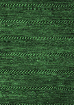 Abstract Emerald Green Modern Rug, abs5479emgrn