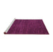 Sideview of Machine Washable Abstract Pink Modern Rug, wshabs5479pnk