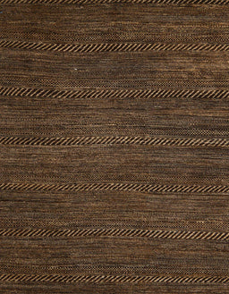 Abstract Sienna Brown Modern Rug, abs5479