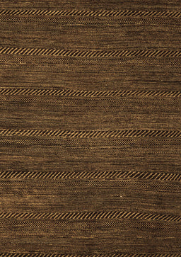 Abstract Brown Modern Rug, abs5479brn