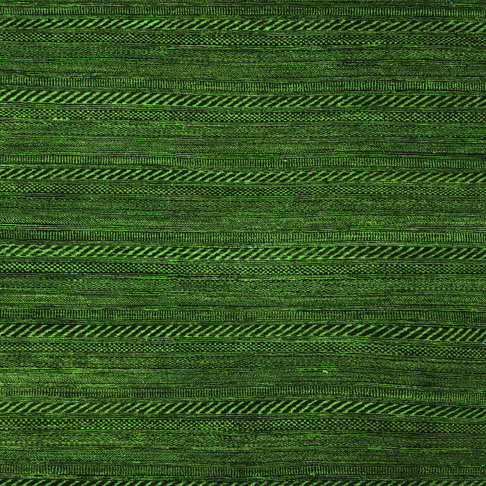 Square Machine Washable Abstract Green Modern Area Rugs, wshabs5479grn