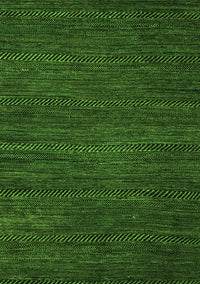 Abstract Green Modern Rug, abs5479grn