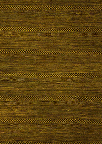 Abstract Yellow Modern Rug, abs5479yw