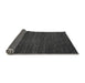 Sideview of Abstract Gray Modern Rug, abs5479gry
