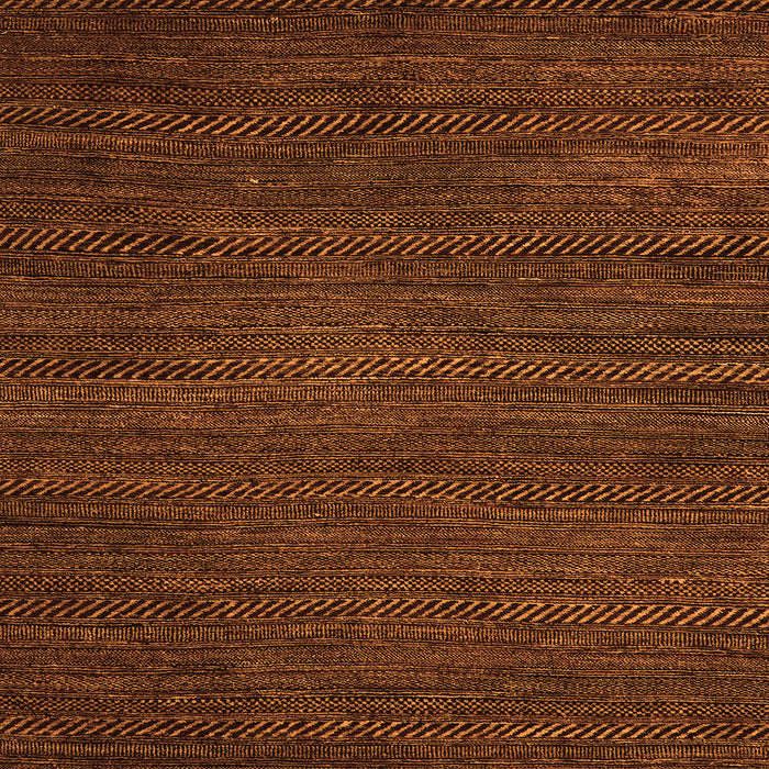 Square Abstract Orange Modern Rug, abs5479org