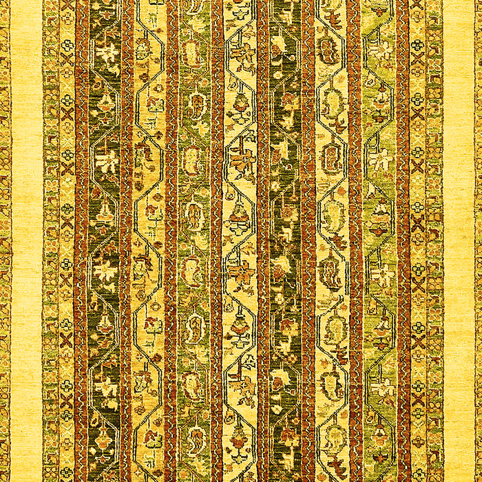 Abstract Yellow Modern Rug, abs547yw