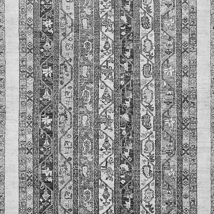 Abstract Gray Modern Rug, abs547gry