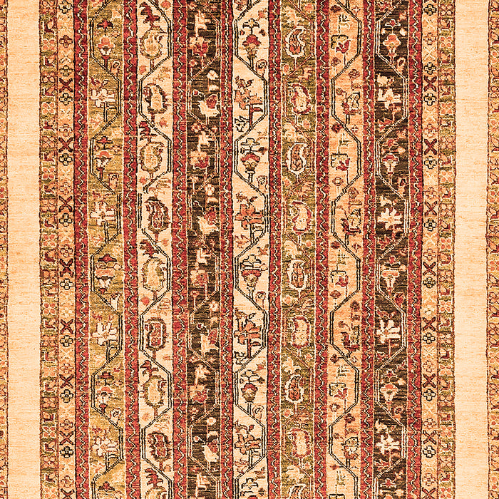 Abstract Orange Modern Rug, abs547org