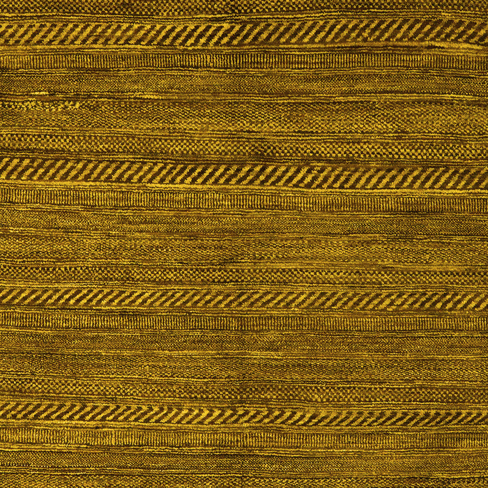 Abstract Yellow Modern Rug, abs5480yw