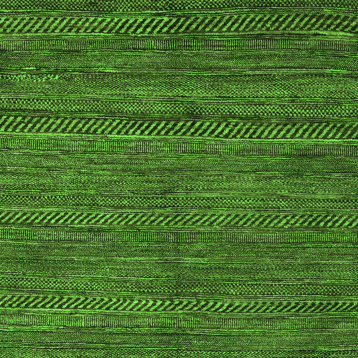 Machine Washable Abstract Green Modern Area Rugs, wshabs5480grn