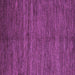 Square Abstract Purple Modern Rug, abs5480pur