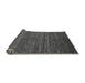 Sideview of Abstract Gray Modern Rug, abs5480gry