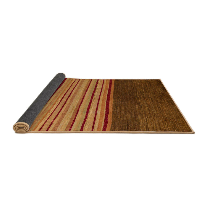 Sideview of Abstract Sedona Brown Modern Rug, abs5481