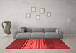 Modern Red Washable Rugs