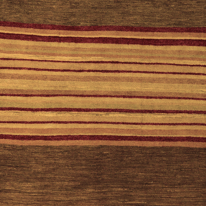 Machine Washable Abstract Brown Modern Rug, wshabs5481brn