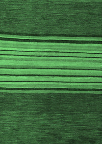 Abstract Emerald Green Modern Rug, abs5481emgrn