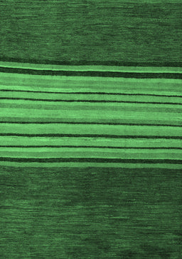 Abstract Emerald Green Modern Rug, abs5481emgrn