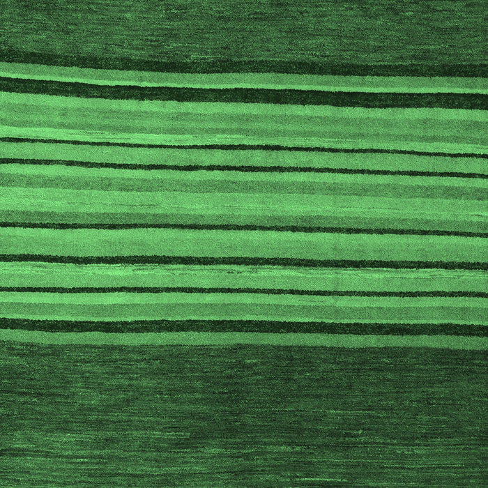 Abstract Emerald Green Modern Rug, abs5481emgrn