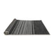 Sideview of Abstract Gray Modern Rug, abs5481gry