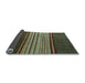Sideview of Abstract Light Blue Modern Rug, abs5481lblu