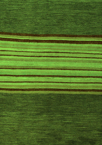 Abstract Green Modern Rug, abs5481grn