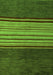 Abstract Green Modern Rug, abs5481grn