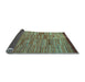 Sideview of Abstract Light Blue Modern Rug, abs5482lblu