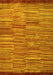 Abstract Yellow Modern Rug, abs5482yw