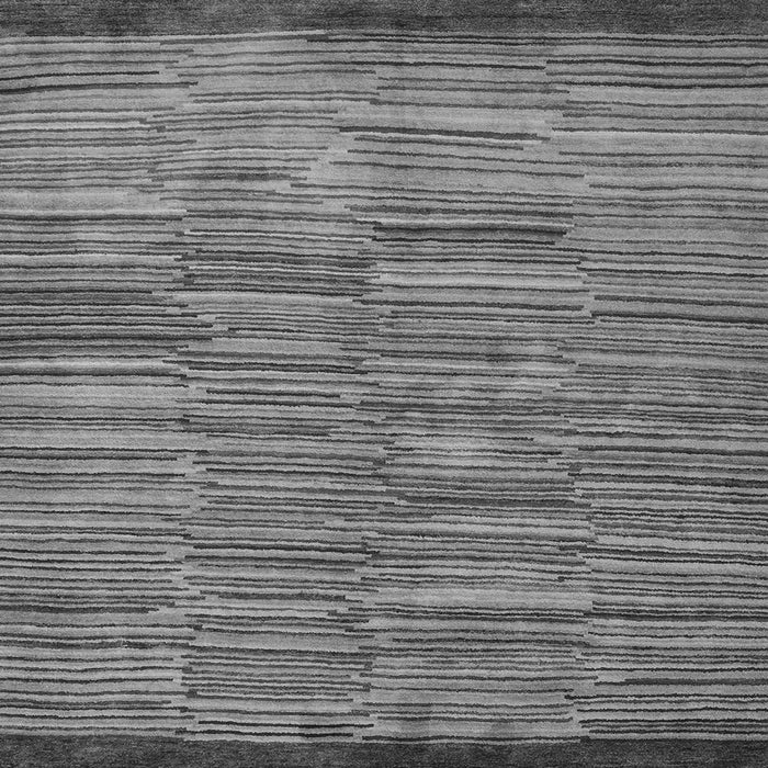 Square Machine Washable Abstract Gray Modern Rug, wshabs5482gry