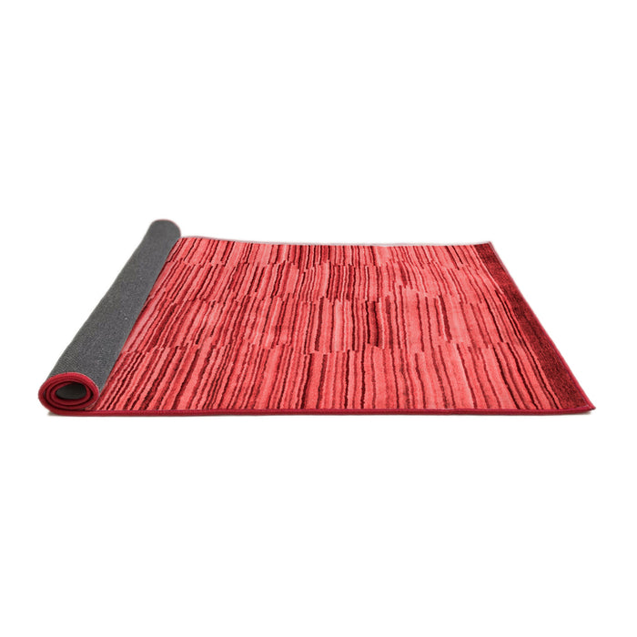 Abstract Red Modern Area Rugs