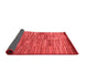 Abstract Red Modern Area Rugs