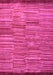 Machine Washable Abstract Pink Modern Rug, wshabs5482pnk