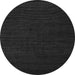 Round Abstract Gray Modern Rug, abs5483gry