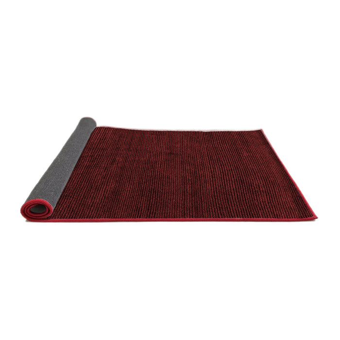 Abstract Red Modern Area Rugs