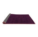 Sideview of Abstract Pink Modern Rug, abs5483pnk