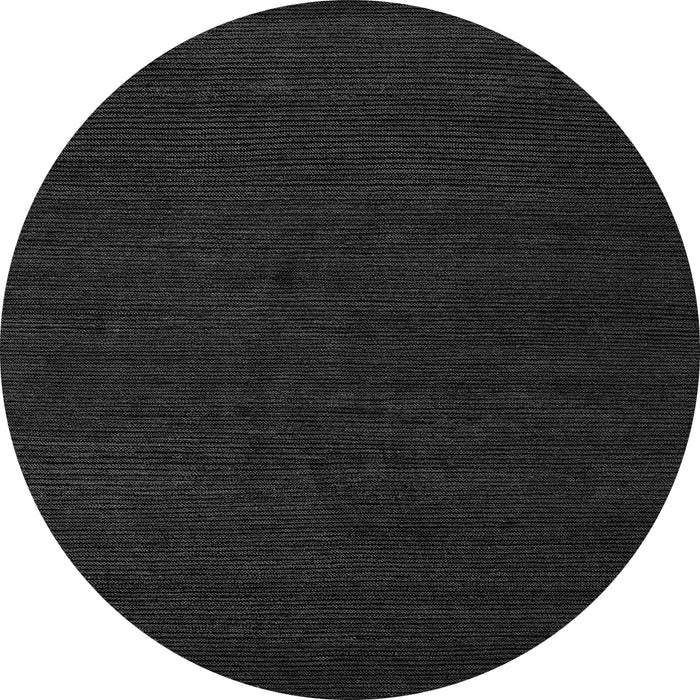 Round Machine Washable Abstract Gray Modern Rug, wshabs5483gry
