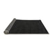 Sideview of Abstract Gray Modern Rug, abs5483gry