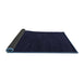 Sideview of Abstract Blue Modern Rug, abs5483blu