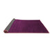 Sideview of Abstract Pink Modern Rug, abs5484pnk