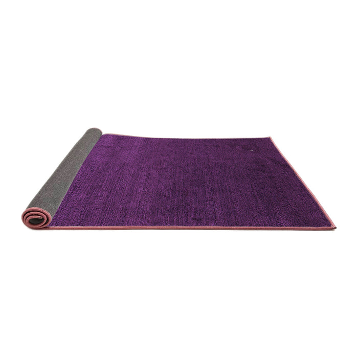 Sideview of Abstract Purple Modern Rug, abs5484pur