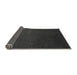 Sideview of Abstract Gray Modern Rug, abs5484gry