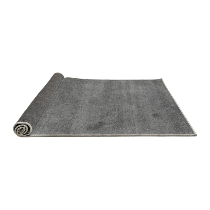 Sideview of Abstract Gray Modern Rug, abs5485gry