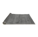 Sideview of Abstract Gray Modern Rug, abs5485gry