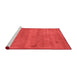 Modern Red Washable Rugs